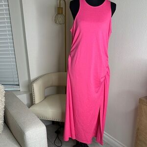 a new day Vibrant Pink Sleeveless Maxi Dress